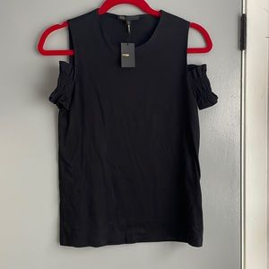 Maje black top, size 1; new
